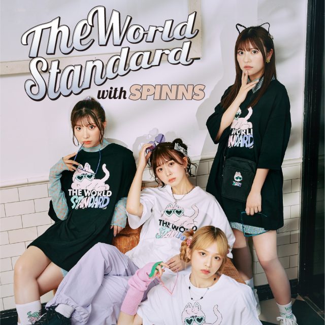 avex所属のアイドルグループ「わーすた(The World Standard)」とのコラボレーションアイテム販売決定。メンバーカラーが入ったネコをメインに使用し、BIGTシャツやショルダーバッグなど様々なアイテムをご用意。メンバーの出身地を巡る撮影会ツアーも決行いたします。